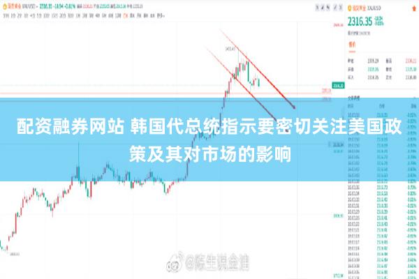 配资融券网站 韩国代总统指示要密切关注美国政策及其对市场的影响