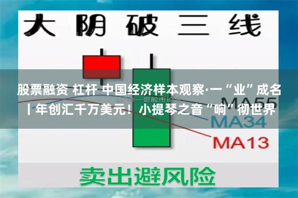 股票融资 杠杆 中国经济样本观察·一“业”成名丨年创汇千万美元！小提琴之音“响”彻世界