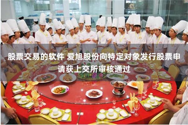 股票交易的软件 爱旭股份向特定对象发行股票申请获上交所审核通过
