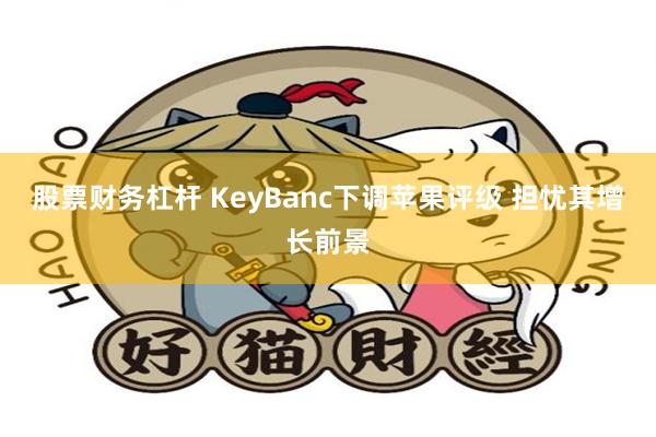 股票财务杠杆 KeyBanc下调苹果评级 担忧其增长前景