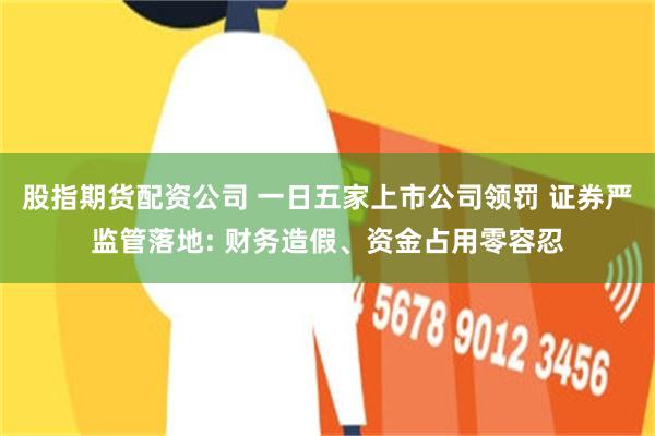 股指期货配资公司 一日五家上市公司领罚 证券严监管落地: 财务造假、资金占用零容忍
