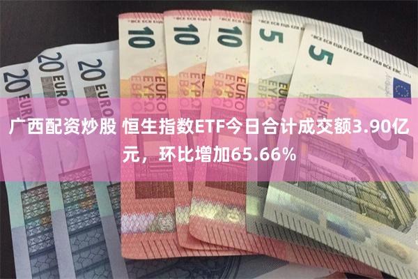 广西配资炒股 恒生指数ETF今日合计成交额3.90亿元,环比增加65.66%