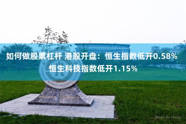 如何做股票杠杆 港股开盘:恒生指数低开0.58% 恒生科技指数低开1.15%